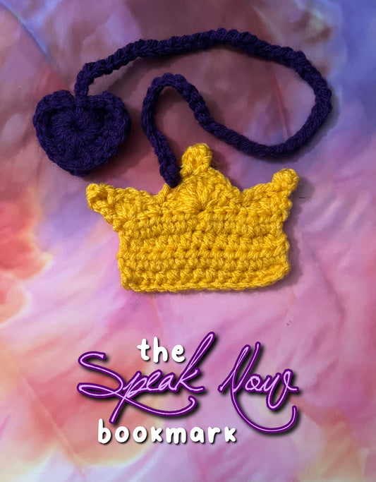 Speak Now Bookmark