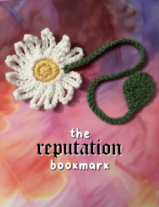 reputation ‘Don’t Blame Me’ Daisy Bookmark